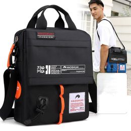 Evening Bags Men s Single Shoulder Messenger Bag Leisure Sports Portable Travel Briefcase Waterproof Outdoor Satchels 230724