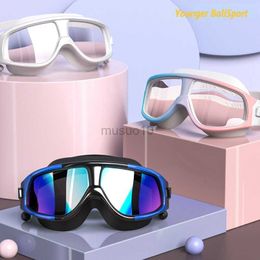 Goggles Myopia Swimming Goggles Professional Sile Gear Scuba Diving Mask Adults Anti-Fog UV Waterproof Swim/Dive Men Women Goggles HKD230725