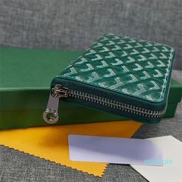 2023- Wallets Coin Purses Card Holder Designer Wallet Mens Woman Matignon Large Long Full Zip Womens Calfskin Money Purse Men Clutch Bag 20CM