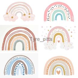 Background Material Mehofond Bohemia Rainbow Photography Background Baby Birthday Party Blue Sky Cute Cloud Heart Background Photo Studio Props x0724