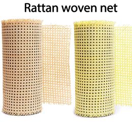Other Event Party Supplies Natural Rattan Webbing For Cane Projects 45Cm Woven Open Mesh Roll Plastic 230725