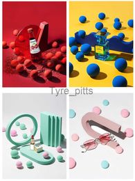 Background Material Multicolor Polymer 4cm Ball Set Photography Prop Products Jewelry Photography Background x0724