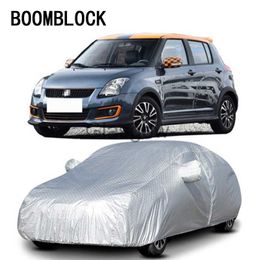 Car Sunshade BOOMBLOCK Hatchback M Waterproof Dustproof Car covers for Mini Cooper R50 R53 Citroen C2 Suzuki Swift Alto Fiat 500 Accessories x0725