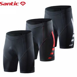 Santic Summer Men Cycling Shorts Cycling Shorts High-density Foam Cushion Mountain Bike Shockproof Cycling Shorts Reflective