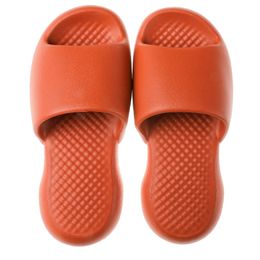 Summer Slipper Indoor Home Thick Sole Anti slip and odorous Bathroom Slippers Female Fashion Designer Womens Mens Slides Orange Green