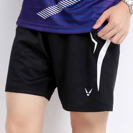 New Professional Men women badminton table tennis Shorts with Pockets Running Shorts Gym Wear Workout Fitness Workout Shorts