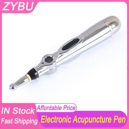 Electronic Acupuncture Pen Tens Point Detector Acupuntura Massage Pain Therapy Acupuncture Meridian Energy Pen Muscle Stimulator