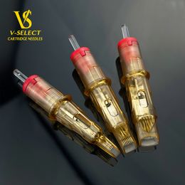 Tattoo Needles EZ V Select Tattoo Cartridge Needle Curved Magnum RM #120.35 MM #10 0.30 for Rotary Machines 20 Pcs/Box 230725