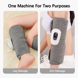 Leg Massagers Wireless intelligent electric foot massager 3-mode compressed air massager arm and calf muscle pain relief massage device 230724