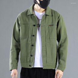 Men's Jackets 2023 Spring And Autumn Jeans Loose Casual Korean Edition Trendy Handsome Fashion Brand Men Clothing