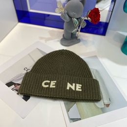 new Fashion Luxury beanies designer Winter Bean men women design knit hats fall woolen cap letter jacquard letter leisure outdoor Hat