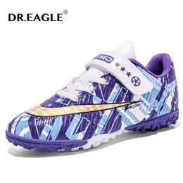 DR.EAGLE Children Soccer Shoes Anti-Slippery Football Sneaker Breathable Wear-Resistant Cheap Kids Football Boots Soccer Cleats