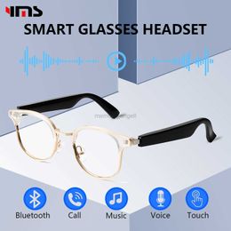 Smart Glasses 2022 Smart Glasses Men's Fashion Smart Anti-Blue Light Glasses Ladies Bluetooth Glasses Music Headphones Glasses for Android IOS HKD230725