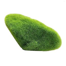 Decorative Flowers Moss Rock Miniature Green Covered Stone Ball For DIY Craft Fairy Garden Terrarium Potted Decoration