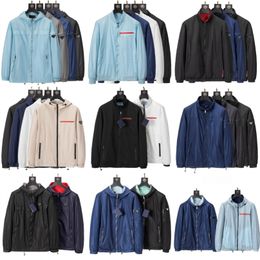 Fashion Mens Designer Jackets Long Sleeve Windbreaker Windrunner Men Full Zipper Wind Breaker Waterproof Jacket Hoodie Trench Coats Tracksuits