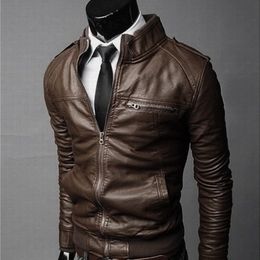 Men's Jackets MRMT Brand Men's Motorcycle Leather Jacket Slim Men Leather Jacket Outer Wear Clothing For Male Garment Man Jackets 230724