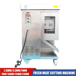 Multi-function Meat Slicer Strip Machine Commercial Electric Meat Cutter Shredded Diced Mince