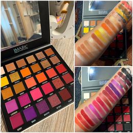 Eye Shadow IMAGIC Galaxy 30 Colour Eyeshadow Palette Matte Pearlescent Polarised Colour Long-lasting Waterproof 230724