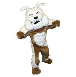 Bulldog charge Mascot Costume Performance simulation Cartoon Anime theme character Adults Size Christmas Outdoor Advertising Outfit Suit