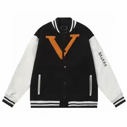 23ss Mens Jackets Baseball Brand L Vintage Bomber Coats Letter Embroidery Autumn Men Hip Hop Loose Varsity