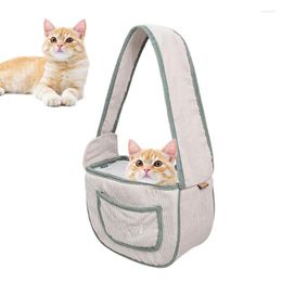 Dog Carrier Puppy Sling Waterproof Pet Small Dogs Pouch Portable Handbag Carry Bag Travelling Safe Travel
