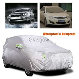 Car Sunshade Car Covers Full Outdoor Snow Resistant Full Exterior Protection Cover Dustproof UV ScratchResistant Universal SMLXLXXL x0725