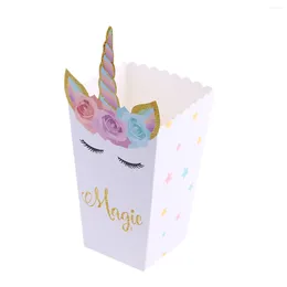 Gift Wrap Popcorn Party Box Boxes Candy Snack Container Bag Favour Bags Treat Decorations Paper Holderspouches Movie Favours Holder