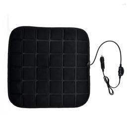 Car Seat Covers 12V Universal Pad Cushion Cover Heating Heater Kit Warm Heated Winter Position Decoration Thermal Parts Auto