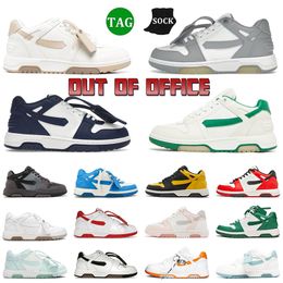 Out Of Office Sneakers Designer Shoes Mens Women Sand Mint Black White Grey Platform Vintage Trainers Leather Vintage Skate OOO Low-Tops Sports Trainers Runners 45