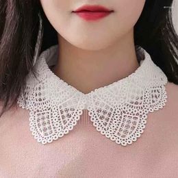 Bow Ties 55 Styles Fake Collar For Shirt Detachable Collars Solid Lapel Blouse Top Men Women Black White Girls Clothes Drop