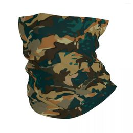 Scarves Splintertarn German Camouflage Bandana Neck Gaiter Soldier Military Balaclavas Wrap Scarf Multi-use Headband Riding Unisex