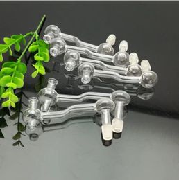 Transparent mushroom pan Wholesale Glass bongs Oil Burner Glass Pipes Water Pipe Oil Rigs