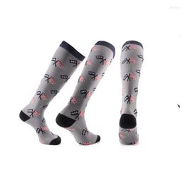 Sports Socks 17 Styles Compression Stockings High Quality Outdoor Sport Various Patterns Bright And Colourful Comfortable Man & Women