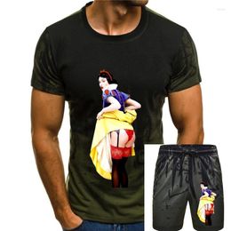 Men's Tracksuits Nuevo Camiseta Fuego Hombre Blancanieves Modelo Idea De Regalo Print T Shirt Fashion Short Sleeve