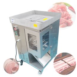 Commercial Double Blade Meat Shredder Machine Automatic Meat Slicer 110V 220V