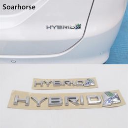 New For Ford Fusion Mondeo C-Max 2013-2016 Hybrid Emblem Car Front Door Rear Trunk Badge Sticker DS7Z9942528G216n