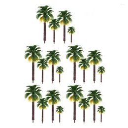 Decorative Flowers Model Supplies Micro Landscaping Trees Palm Adornments Tropical Exquisite Mini Toy