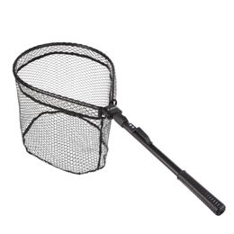 Fishing Accessories Aluminum Alloy 80cm Retractable Fishing Net Telescoping Foldable Landing Net Pole Folding Landing Net For Fly Fishing 230725