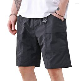 Running Shorts Training Sports Cargo More Pockets Causal Joggers Fashion Bottoms Quick Drying Streetwear Outdoors Beach