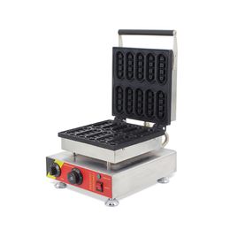 Food processing commercial electric bar shape waffle baker machine