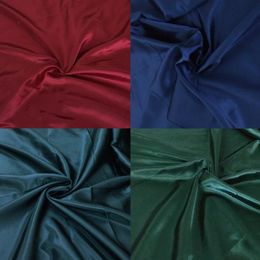 Calligraphy 3/5/10m Silky Satin Fabric by Metre High Density Green Fabric for Sewing Dress Shirts Wedding Lining Cloth,black Blue Red White