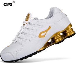 Boots Original Cpx Mens Shox Tech Walking Shoes Crocodile Leather Sneaker Zapatillas Deportivas Hombre Athletic Outdoor Sports Shoes