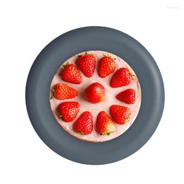 Table Mats Kitchen Silicone Mat Round Oven High Temperature Resistant Multifunctional Microwave For