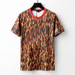 7 Men's Shirts Designer T Shirt Cotton Round Neck Printing Quick Drying Anti Wrinkle Men Spring Summer High Loose Trend Short Sleeve Male Clothing#15