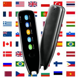 Dictionaries Translators X5Pro Smart Voice Translator 112 Languages Offline WIFI Scan Translation Pen Scanning Translation Pen For Business Travel Abroad 230725