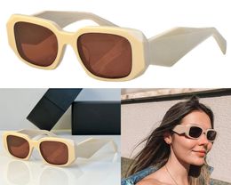 Designer Mens and Womens Sunglasses Acetate Fibre SPR17W Square Frame UV400 Classic Fashion Driving Leisure Outdoor Original Box