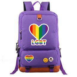 LGBT 28 Styles Fashion Backpacks Womens Backpack bag Casual Large capacity travel bag Backpack bag Nylon Unisex Schoolbag