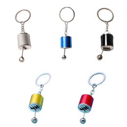 Creative Shift Key Chain Car Modification Key Chain Shift Head Type Pendant Can Be Freely Shifted Pendant Wholesale