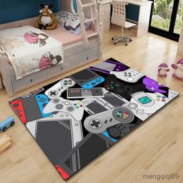 Carpets Tapete Gamer Kid Boys Rugs Playing Carpets for Living Room Carpet Anti-Slip Carpets for Bedroom Bedside Carpet Floor Mat R230726