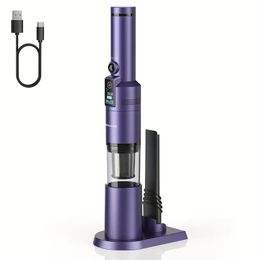 12000Pa Powerful Suction AIRWOX Car Vacuum Cleaner - Ultra Lightweight & Sleek Portable Hand Vacuum for Car, Home & Office